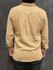 Camel affle shirt