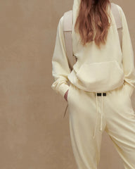 Velour pant canary