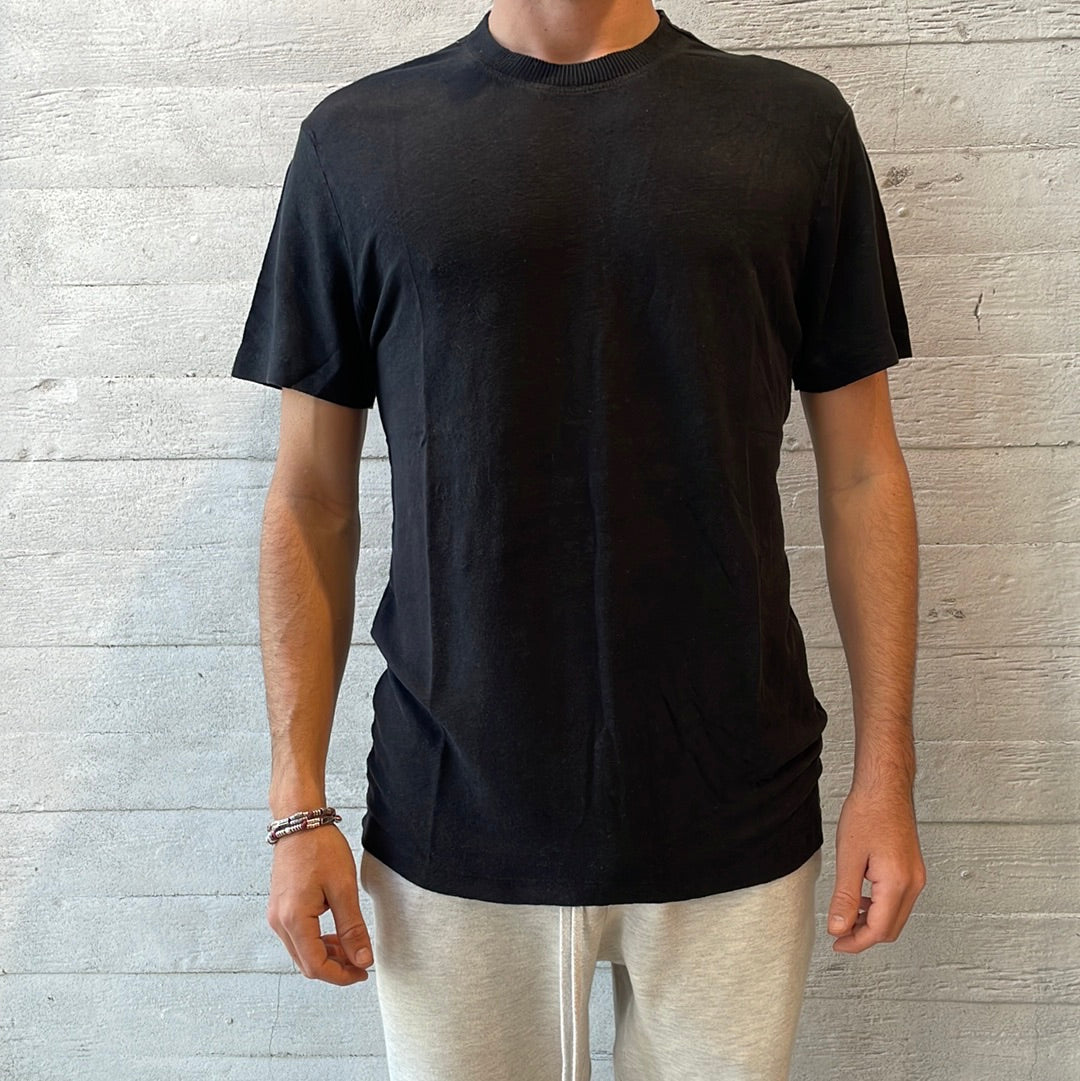 Crew Neck T Black