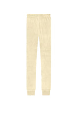 Velour pant canary