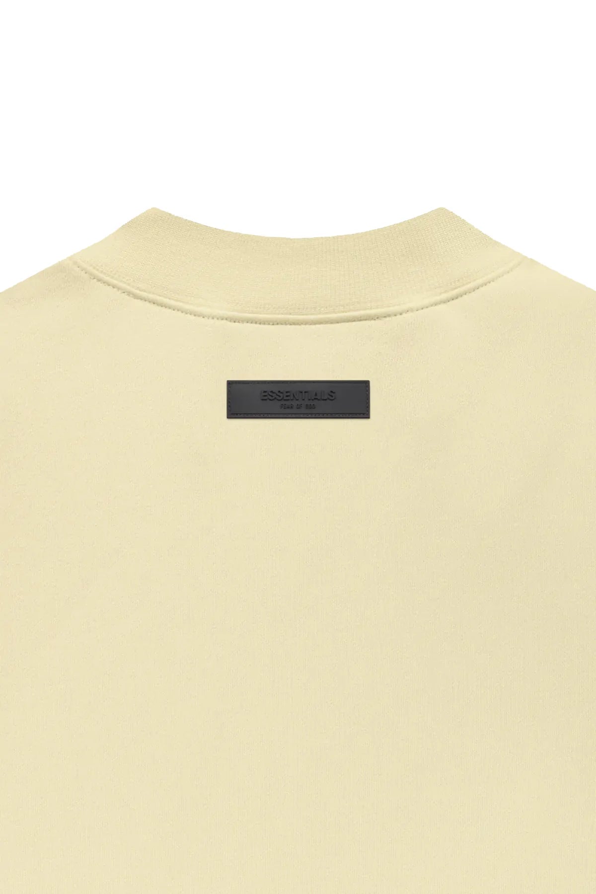 Relaxed crewneck canary