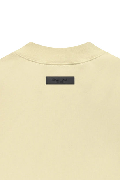 Relaxed crewneck canary