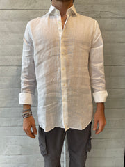 Tailor buttoned shirt white