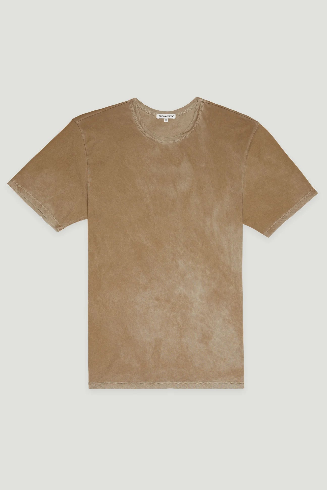 M Classic crew tee - vintage chai