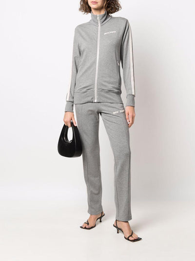 Chenille Track Melange Grey Jacket