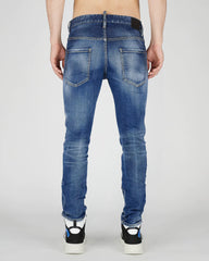 Skater dark blue jeans