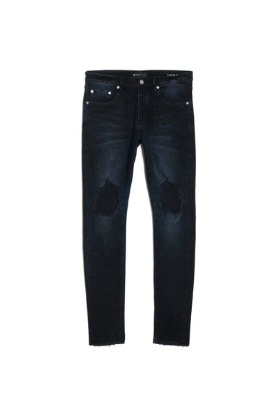 Mid Rise Slim Jean Black Wash Blowout