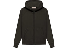 Fullzip hoodie - off black