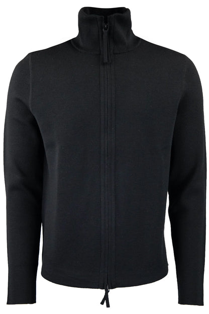 Male Black Zip Jacket