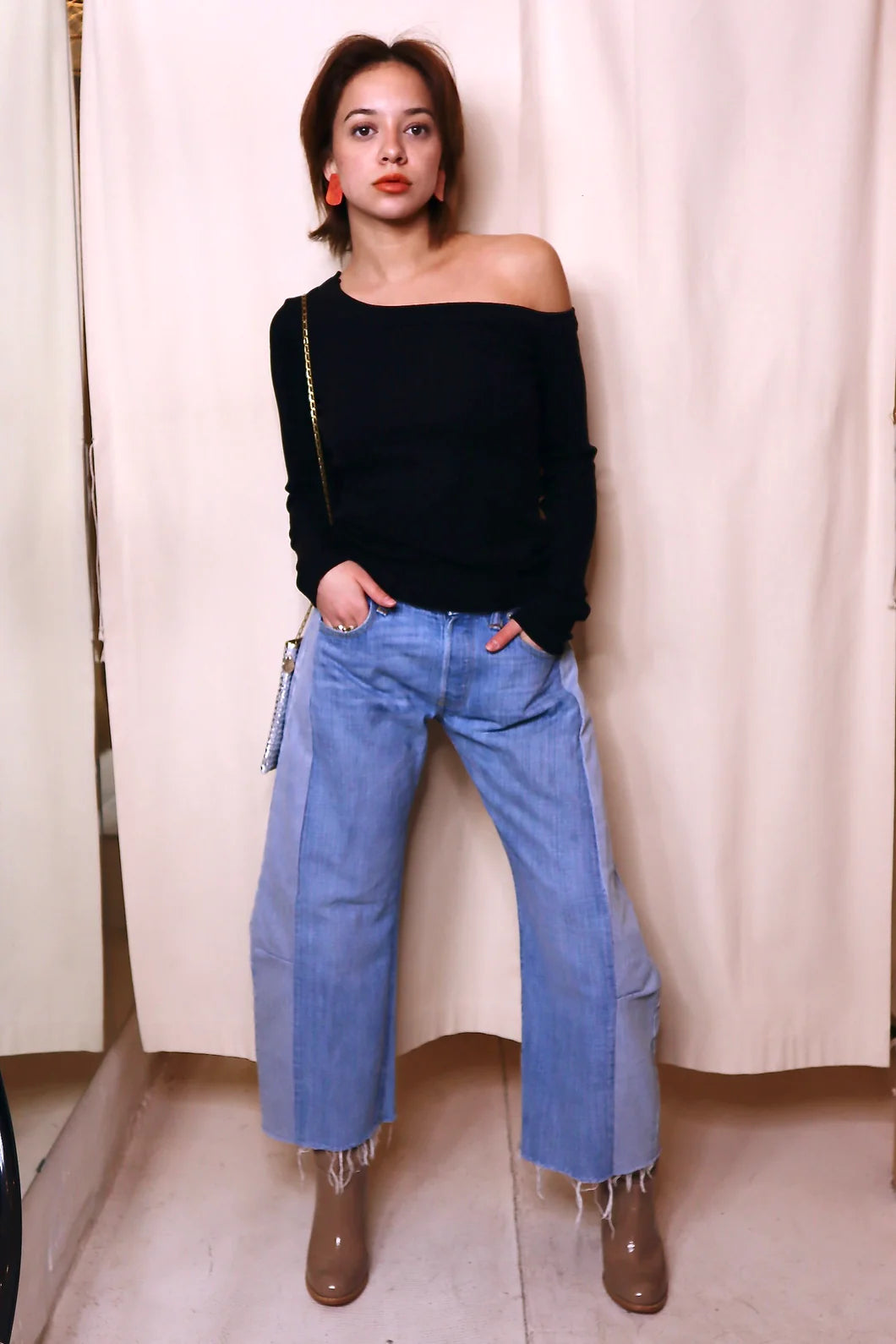 Lasso rework vintage indigo mix jeans