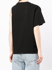 DELLA asymmetric T-shirt - black
