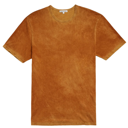 M Classic crew tee - vintage rust