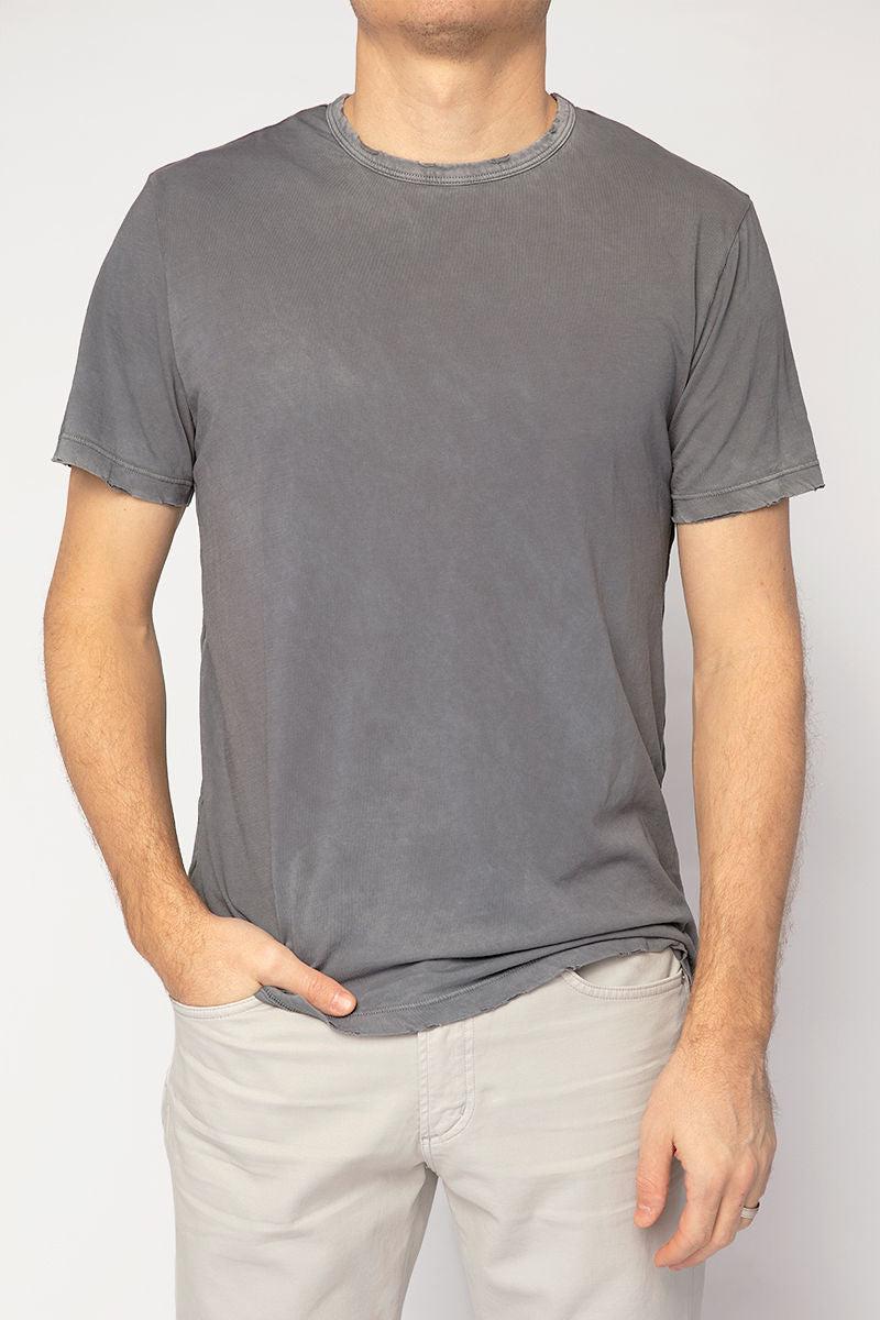 M Classic crew tee - vintage light grey