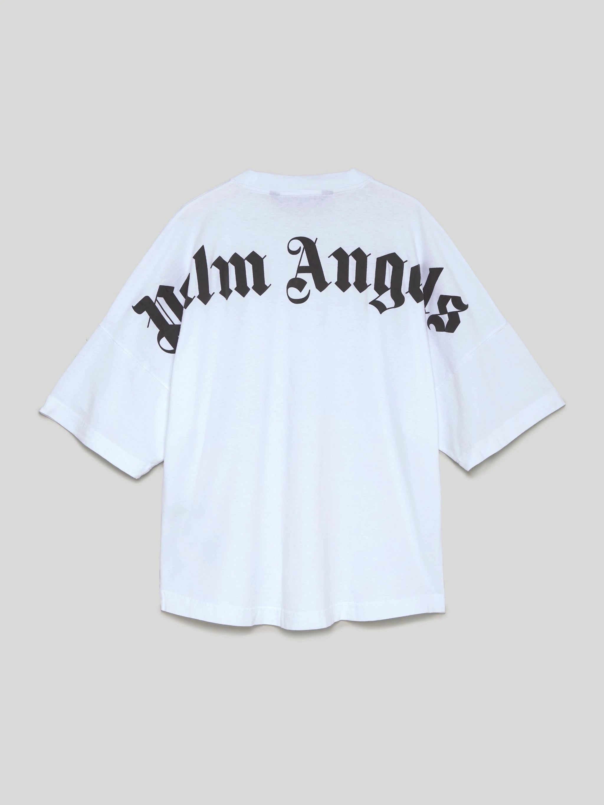 Classic Logo Over Tee White Black