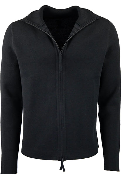 Male Black Zip Jacket