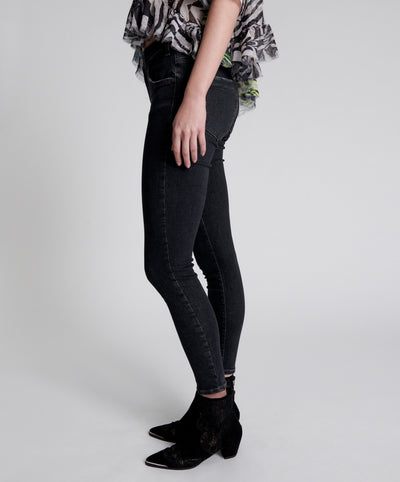 Worn Black Freebirds Ii High Waist Jeans