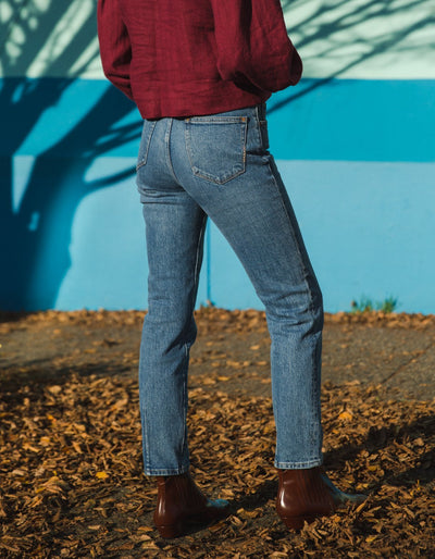 Lexi Straight Jeans Zero Ramones