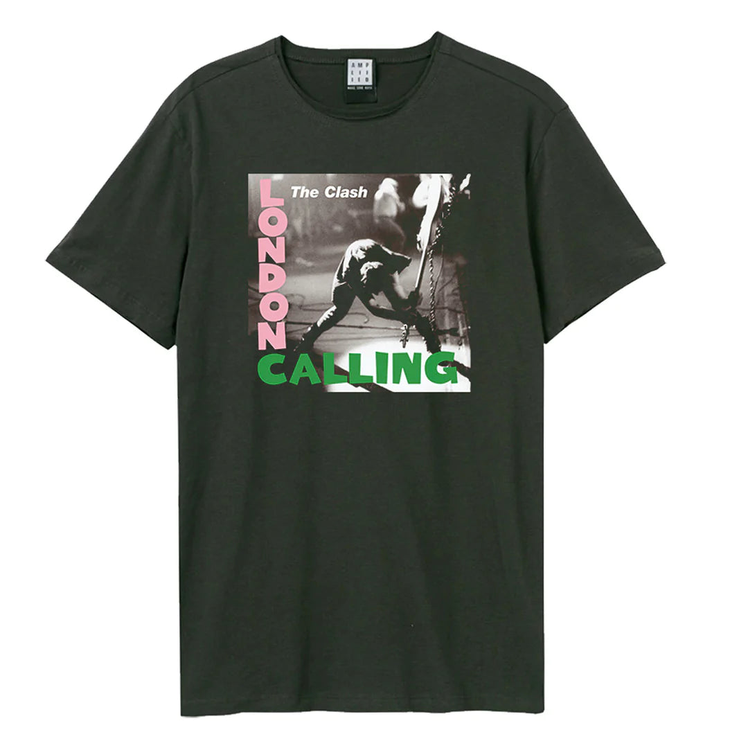 Charcoal The Clash - London Calling tee