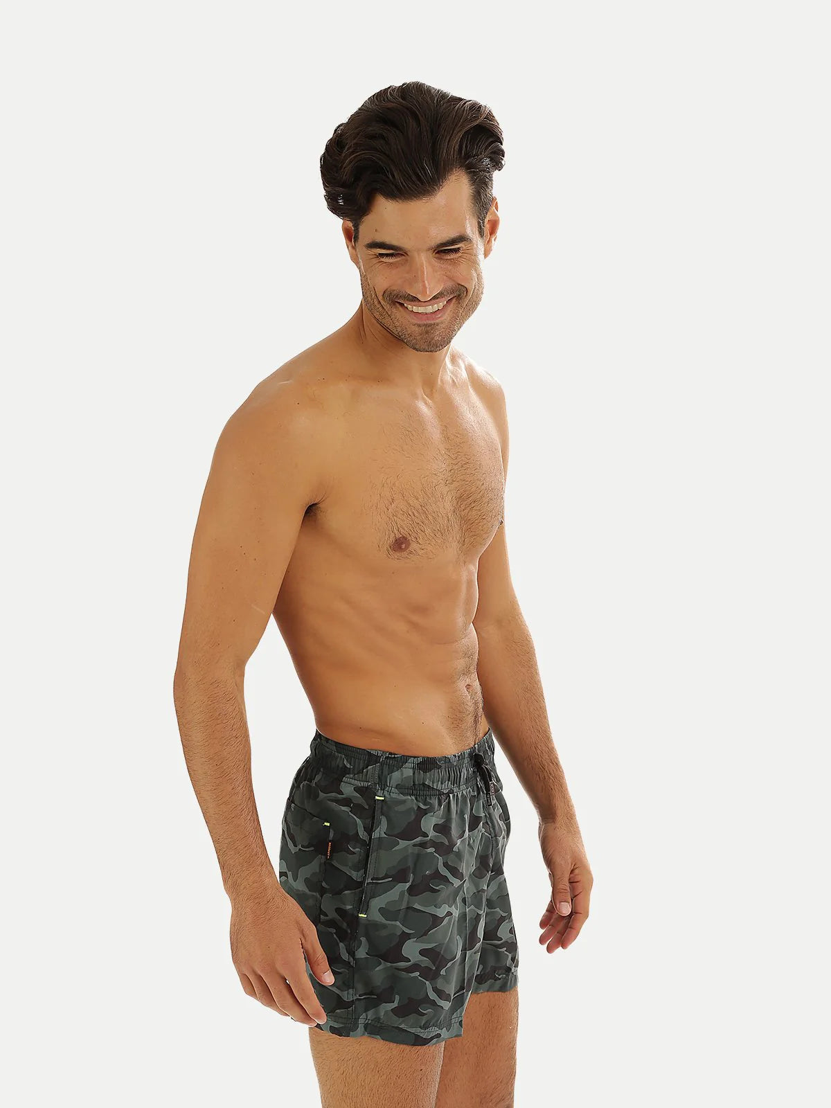 Army Green Swim Short