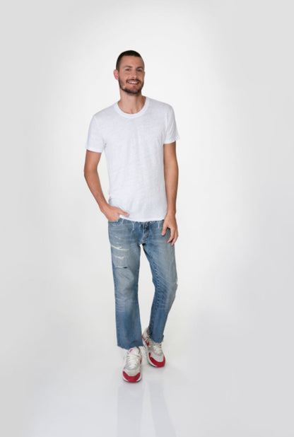 Classic Linen T-Shirt White