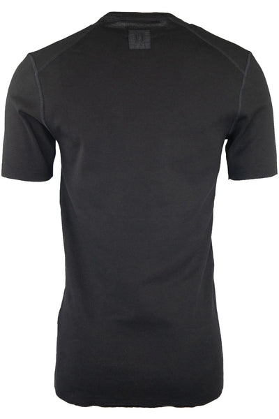 Male Black Ss Tee