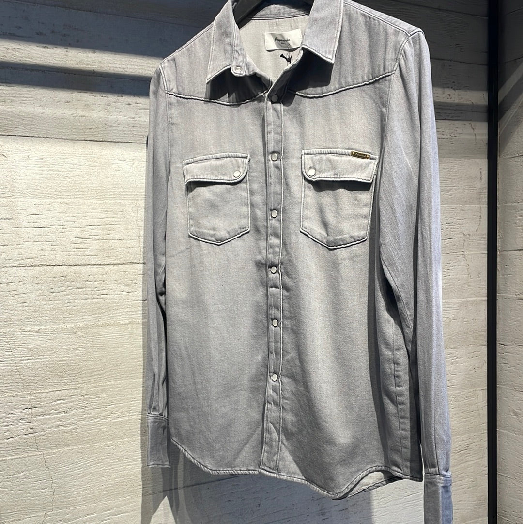 CLYDE denim natural used grey