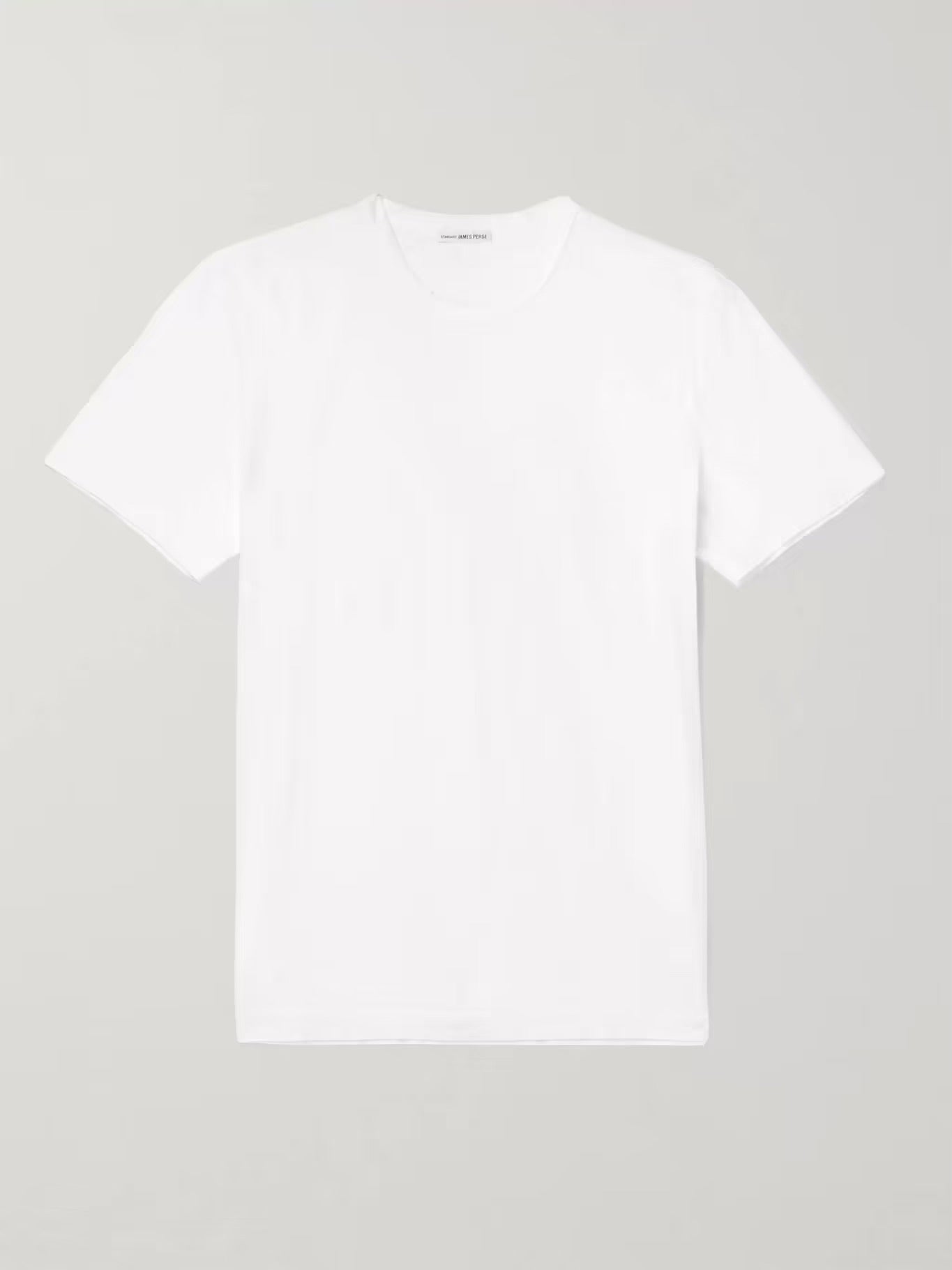 Cotton Jersey White T-shirt