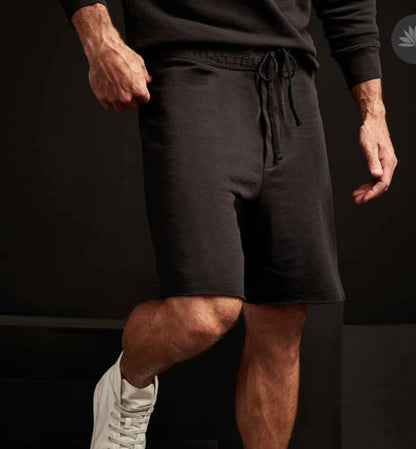 French Terry Sweat Short Black