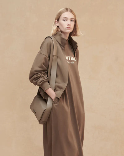 Ls Tee Dress Smoke