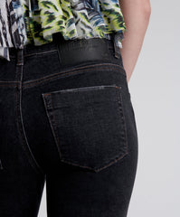 Worn black Freebirds II high waist jeans