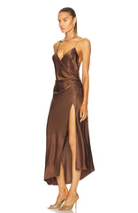 Brown Emma dress