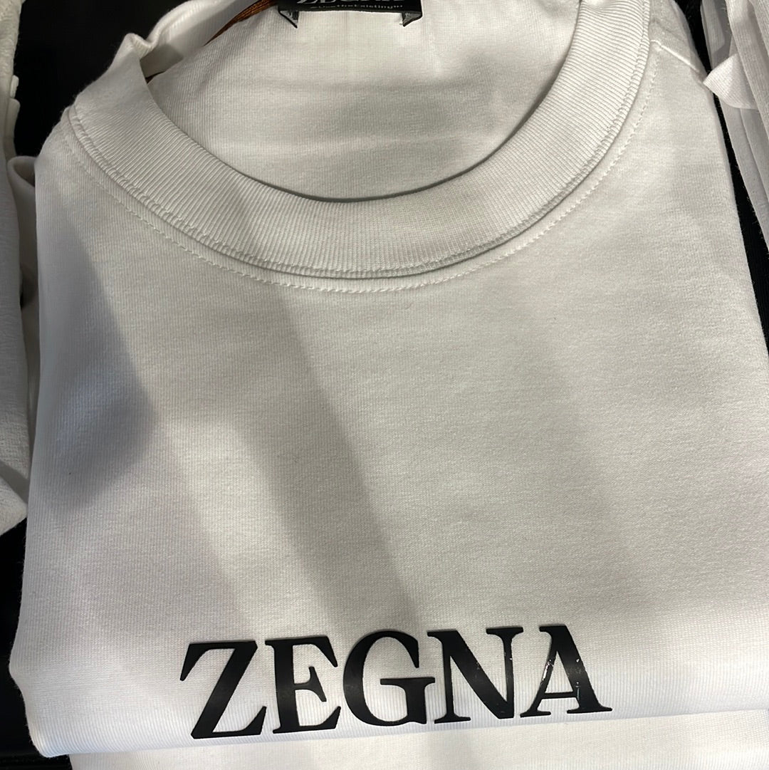 Zegna jersey white wear t-shirt