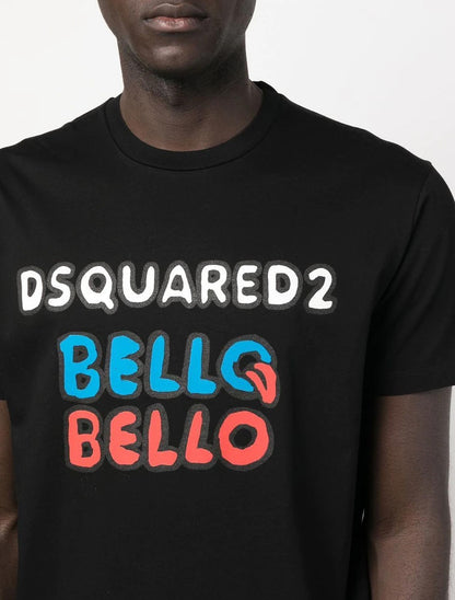 D2 black bello bello tee