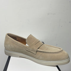 Moccasin beige shoes
