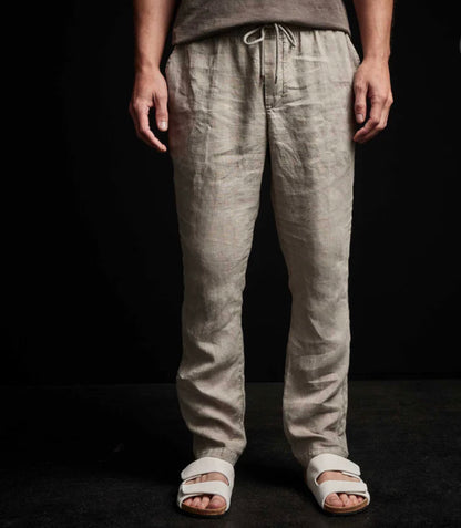 Lightweight Linen Pant Silt Pigment