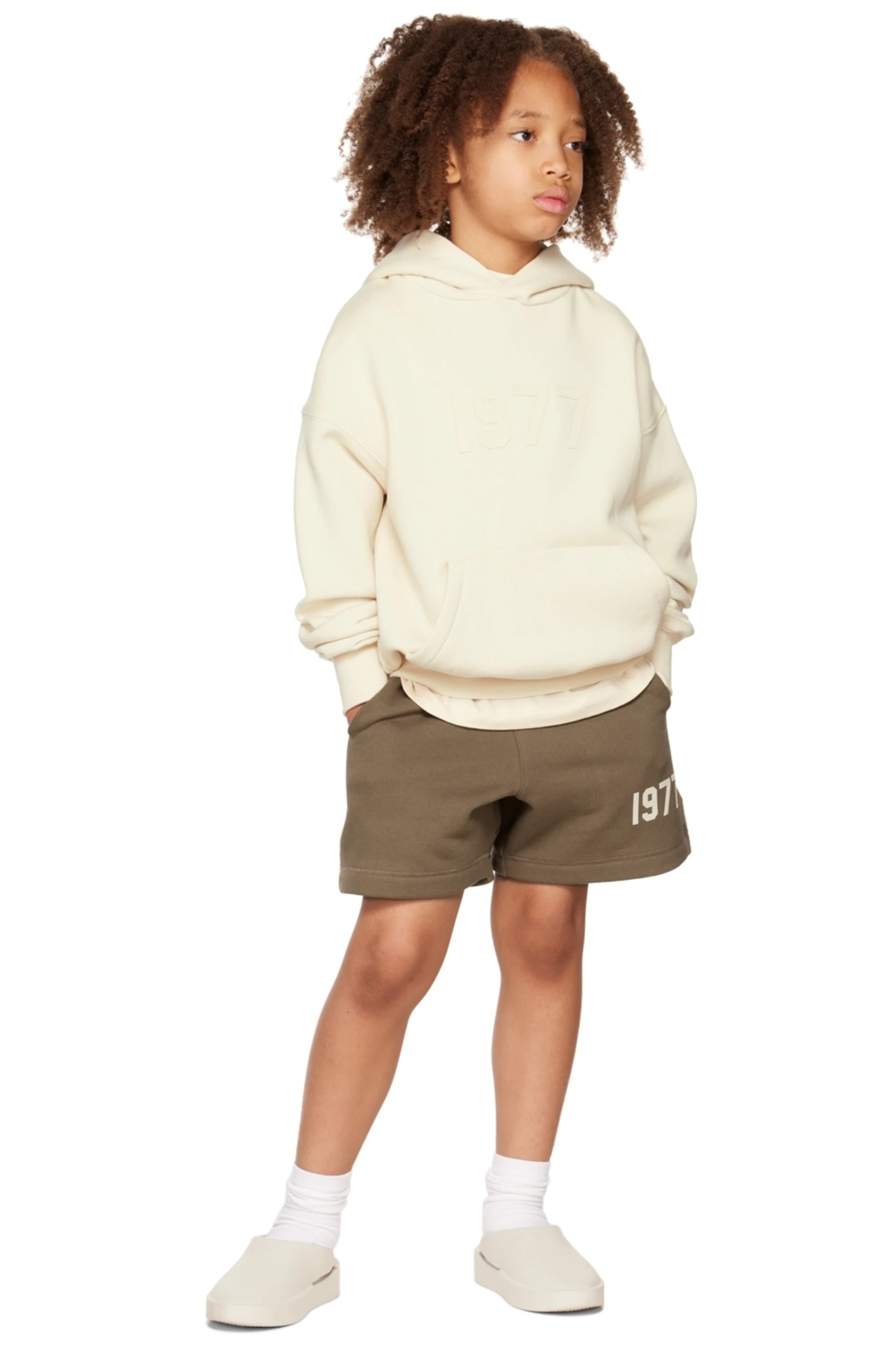 Kids Sweatshort - Wood