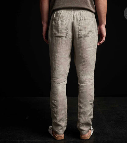 Lightweight Linen Pant Silt Pigment