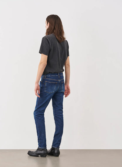 Cleveland Mid Dark Blue Jeans