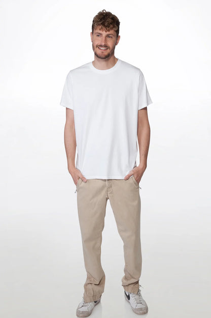 Organic Crew T White