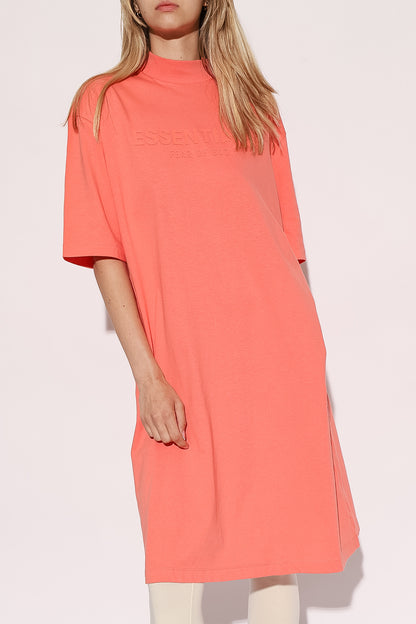 TEE dress coral