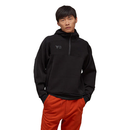 U track hoodie black