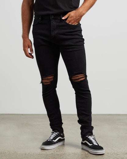 Rebel Skinny Black