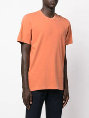 Cotton jersey apricot T-shirt