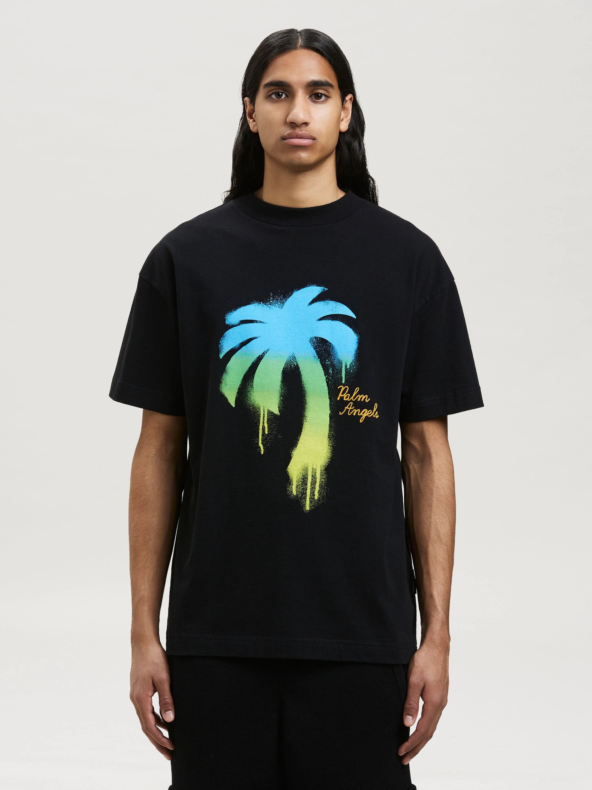 The Palm Classic Tee Black Green