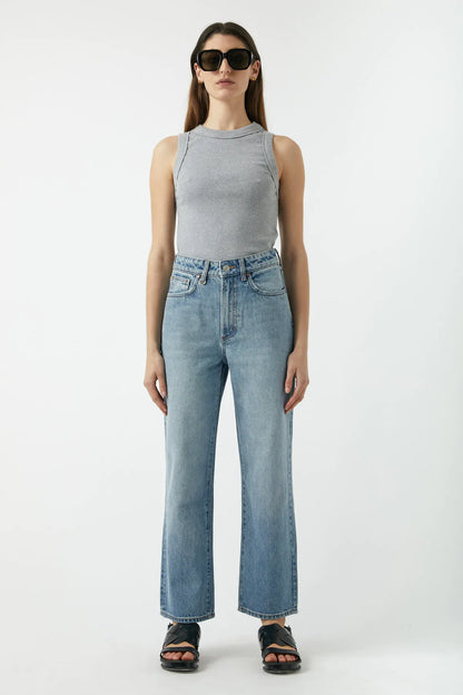 Edie straight jeans Teardrop blue