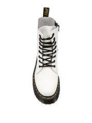 JADON BOOTS - WHITE POLISHED SMOOTH