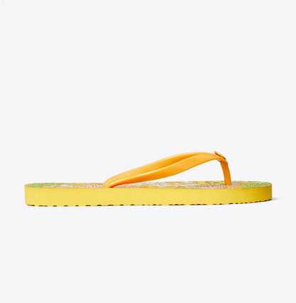 Yellow Thin Flip Flop