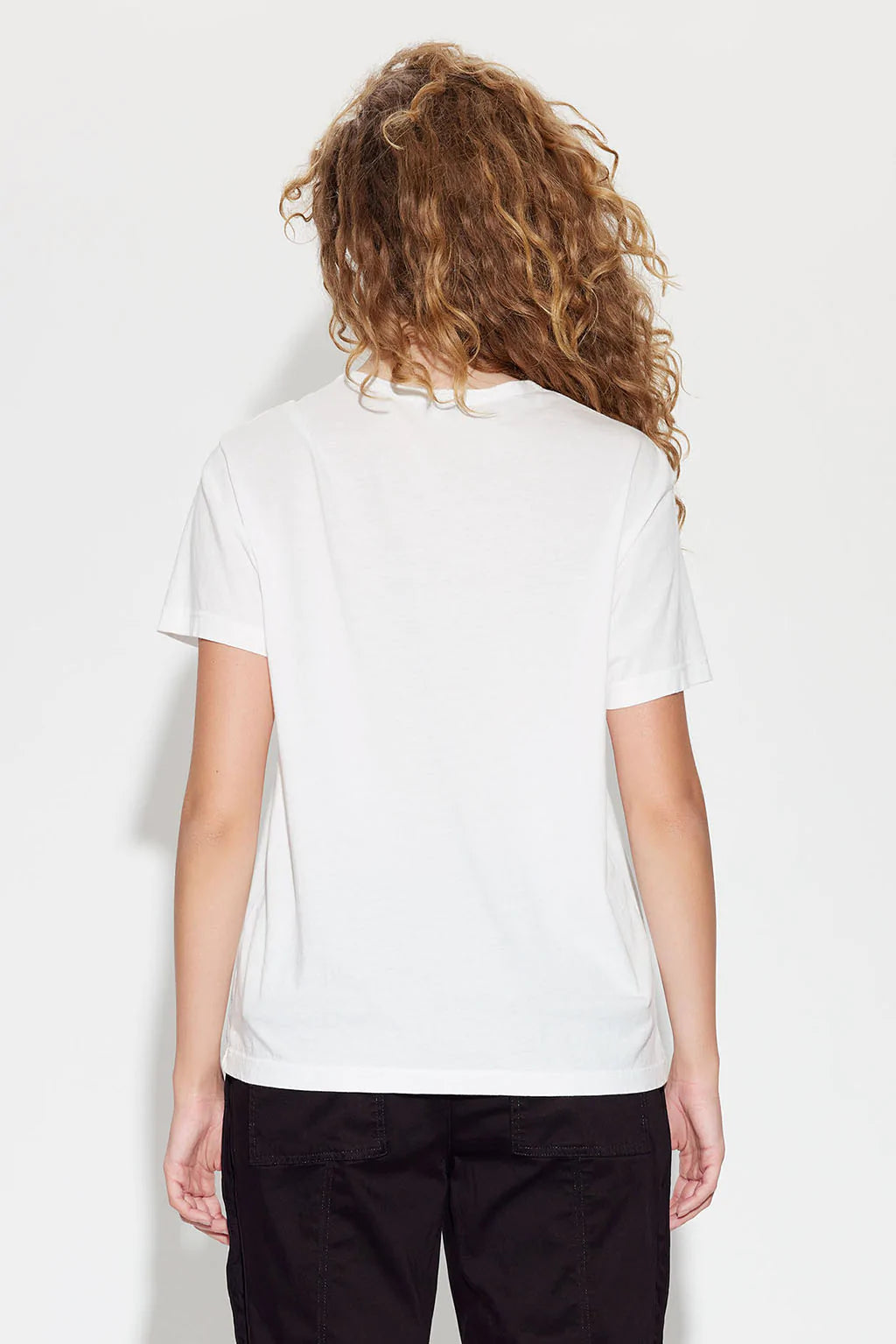 W Standard oversized tee - white