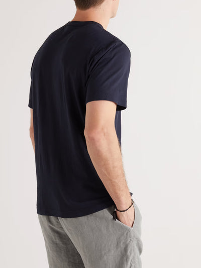 Cotton Jersey Blue T-Shirt