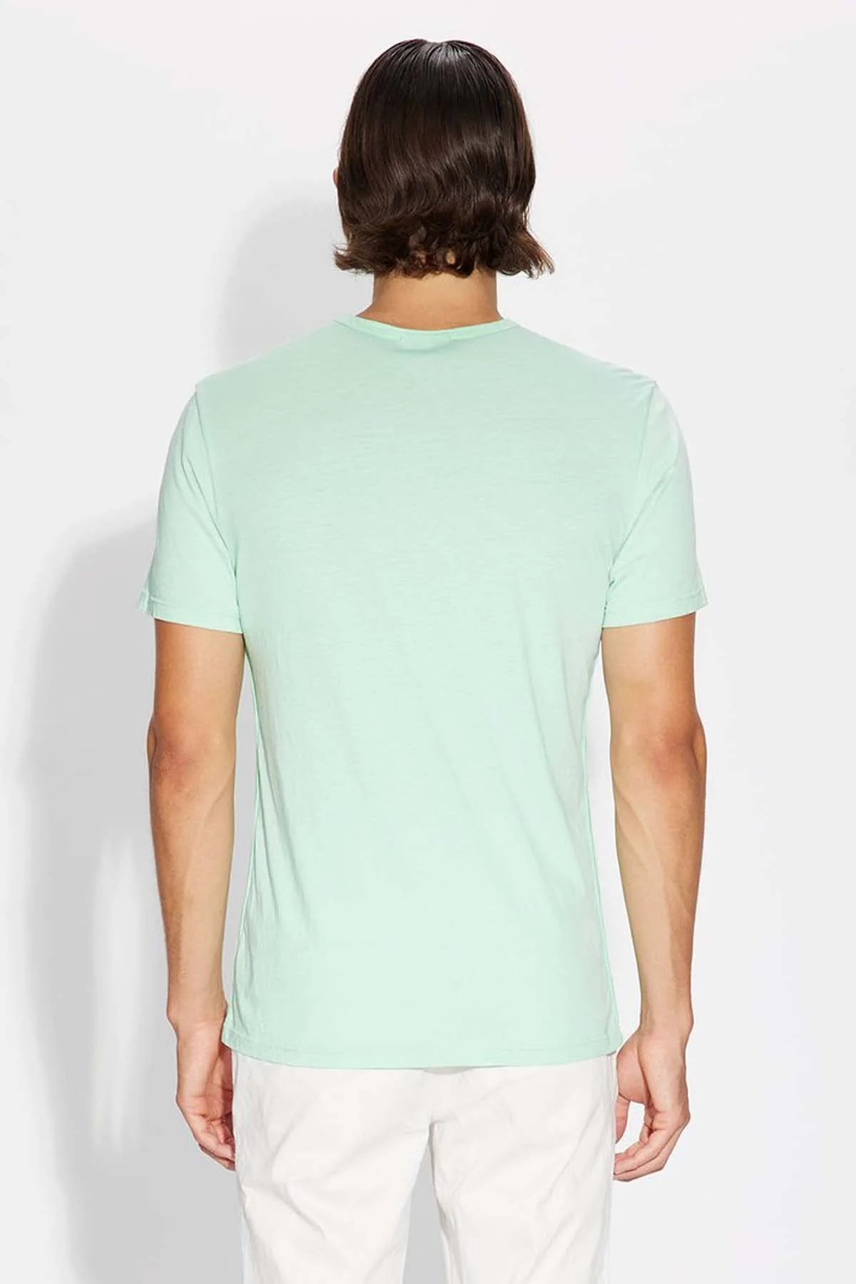 M Classic crew tee - mint mix